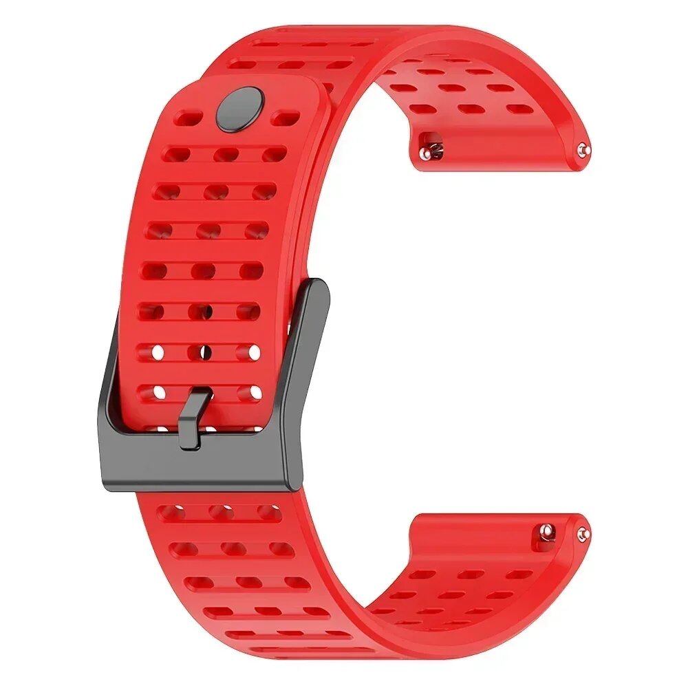 22mm Silicone Watch Strap for Suunto RACE S / Ocean / Vertical - Replacement Watch Strap for Suunto 5 / 9 Peak Pro. Band Color: 22mm; Band Width: Parallel Import