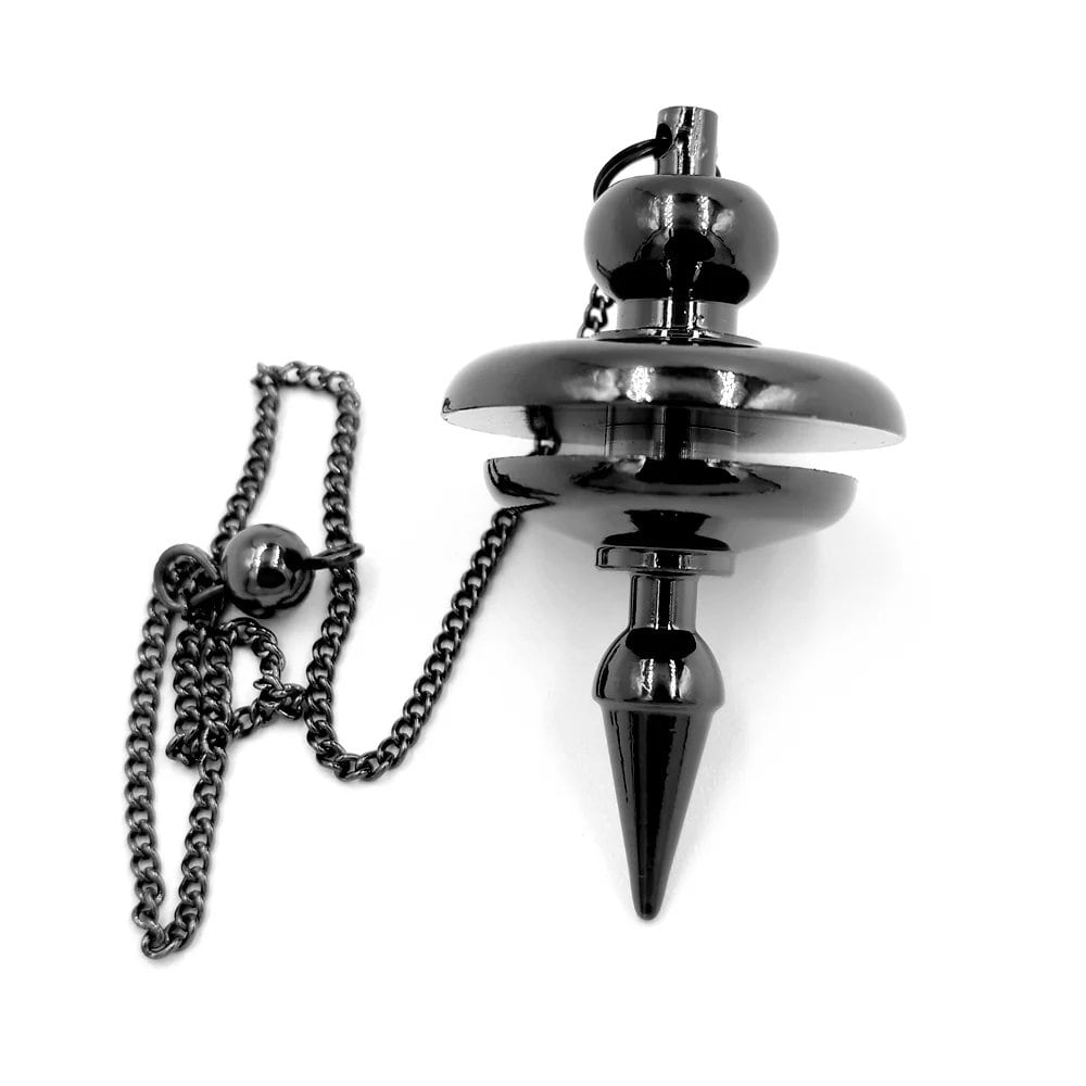 Copper Metal Pendulum, Dowsing Pendulum, Spiritual Divination Healing Tool, Wiccan Balancing Tip Cone Pendant, Parallel Import