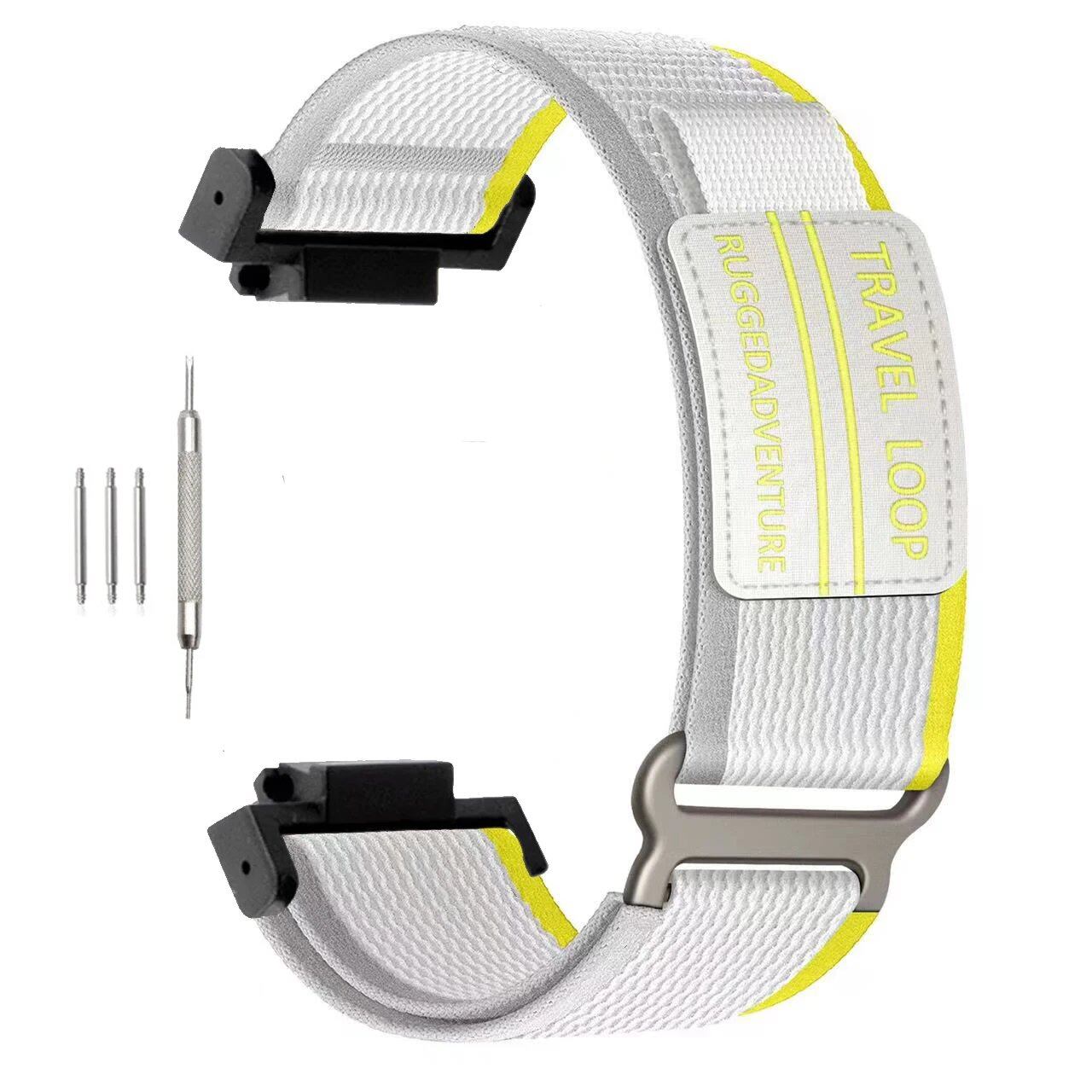 16mm Travel Loop Nylon Strap for Casio G-SHOCK GA110, GA100, GA120, GA900, GA2100, DW-5600, GW-B5600, and GW-M5610. Compatible with all Casio models. Size: 16mm. Band Color: Parallel Import.