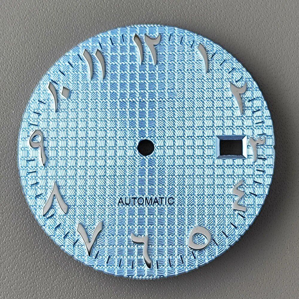 High-quality 31.8mm Arabic Numeral S Dial for NH35/NH36 Movements, Watch Accessories, Maintenance Tool, Parallel Import