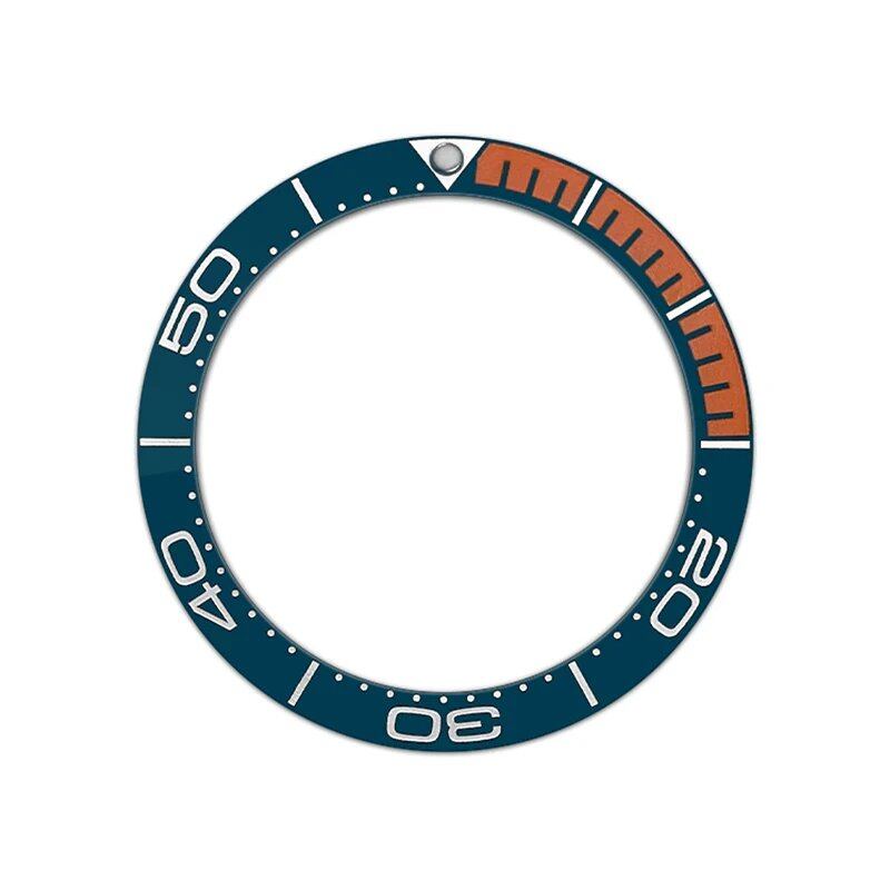 38mm Curved Ceramic Bezel Insert Ring for SKX007, SKX009, SRPD, GMT, SUB, and Seahorse Watch Cases, Men's Watch Modification Part, Parallel Import