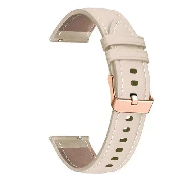 20mm Smartwatch Band for Xiaomi Amazfit Active/GTS2 4 Mini, PU Leather Bracelet Compatible with Amazfit Bip3 Pro/GTS3/2/2e/GTR 42mm, Band Color: Other, Band Width: 20mm, Parallel Import