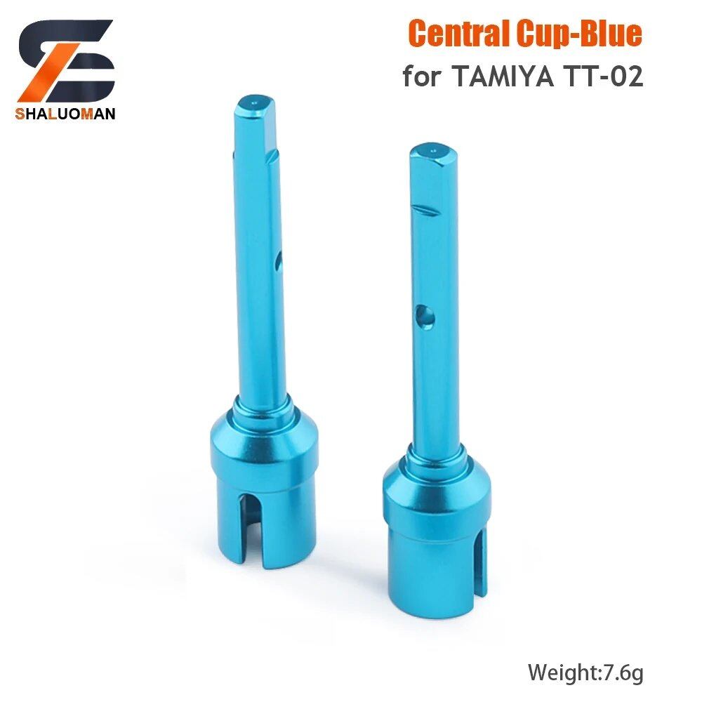 1/10 Scale RC Toy Car Tamiya TT-02/TT02 Swing Arm Shock Absorber, Steering Device, Bumper Sponge Upgrade Parts, Metal & Carbon Fiber, Parallel Import