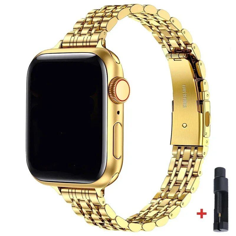Apple Watch Ultra 2用ステンレススチールストラップ 49mm 42mm 44mm対応 メタルブレスレット iWatchシリーズ10 46mm 9/8/7/6/SE/5/4/3 45mm 41mm対応 バンドカラー:;発送元: 並行輸入品