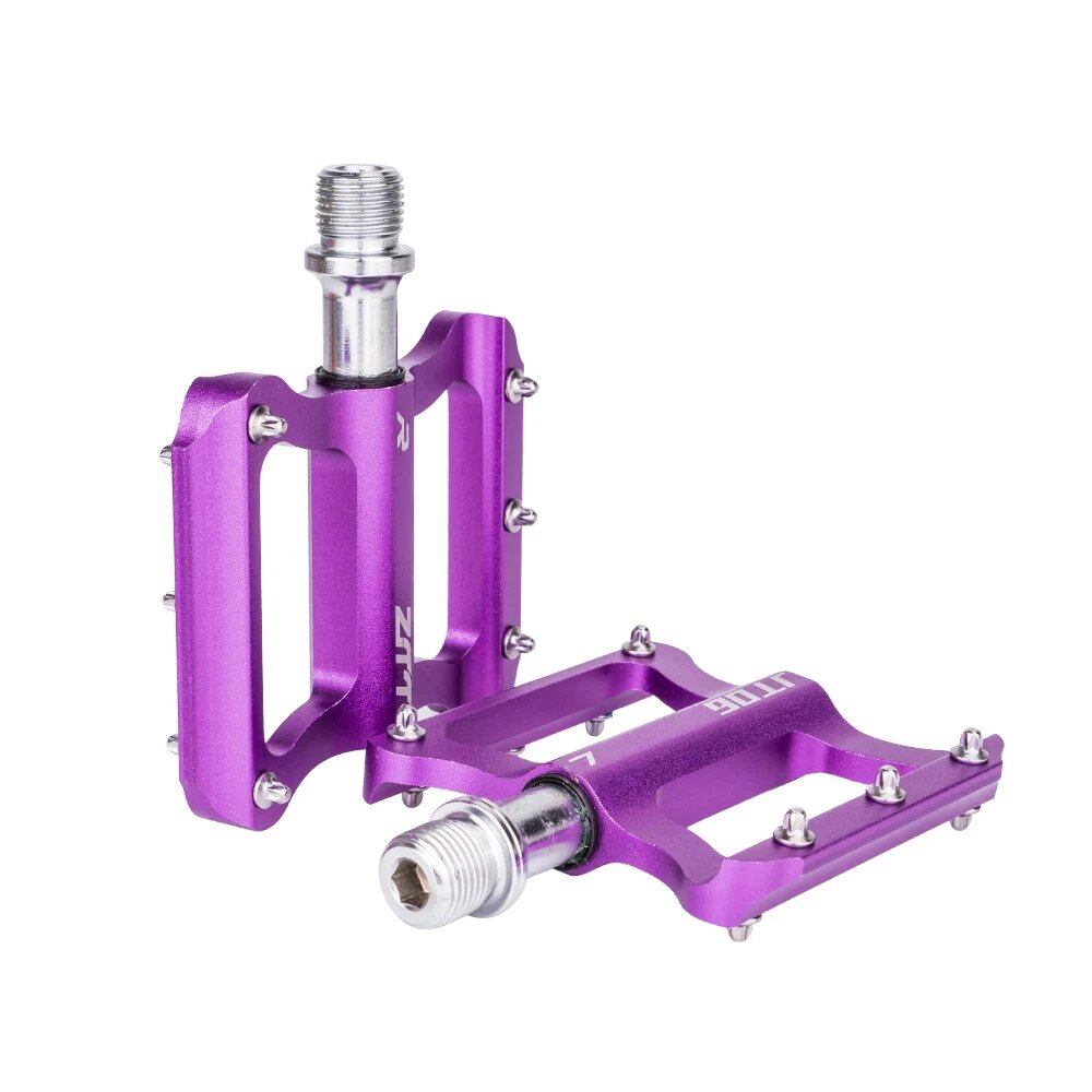 ZTTO Ultra-Lightweight Flat Pedals for Road Bikes, Aluminum Alloy, Bearings, Anti-Slip, Folding Pedals, Cycling, JT06; Ships from: Parallel Import