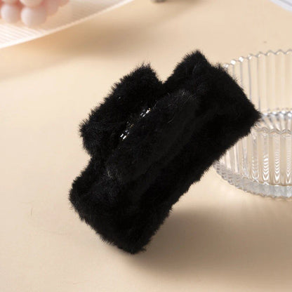 10.5cm Korean-style Plastic Cute Crab Hair Clip, Large Hairpin, Barrette, Ponytail, Stylish Hair Accessory for Women and Girls, Color: Parallel Import