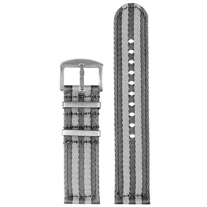 Nylon Watch Band, 20mm/22mm, Premium Smooth Soft Nylon Sport Replacement Band, Quick Release, Universal Canvas Bracelet, Watch Strap, Band Color: Amm, Parallel Import