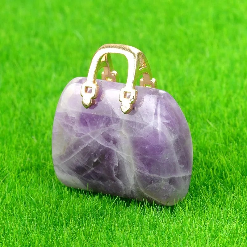 1/5/10 Bag-Shaped Natural Stones, Healing Crystals, Power Stones, Parallel Import