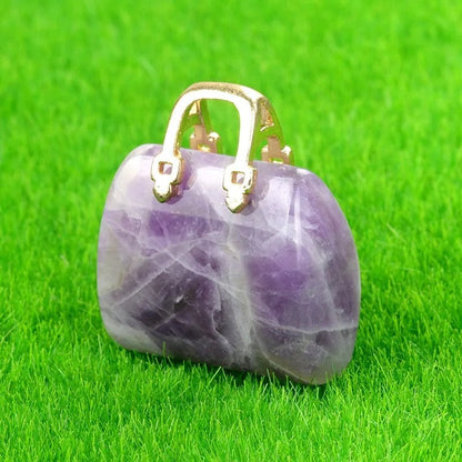 1/5/10 Bag-Shaped Natural Stones, Healing Crystals, Power Stones, Parallel Import