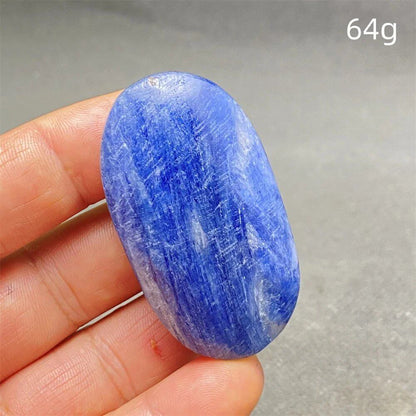 High-Quality Natural Kyanite Crystal for Palm Play, Hand Polishing, Meditation Massage, Magic Stone, Home Decoration, Colorful, Parallel Import