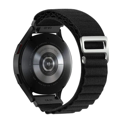 Nylon Alpine Loop Wristband for Samsung Galaxy Watch 6/4/5/Pro/Classic (45mm, 44mm, 40mm, 20mm, 22mm), Compatible with HUAWEI GT 2e/3, Band Color: Parallel Import