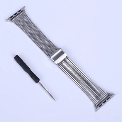 Stainless Steel Metal Band Strap for Apple Watch 10 (46mm) - Compatible with iWatch 10/9/8/Ultra (49mm, 42/44/38mm) - Band Color: mm; Parallel Import
