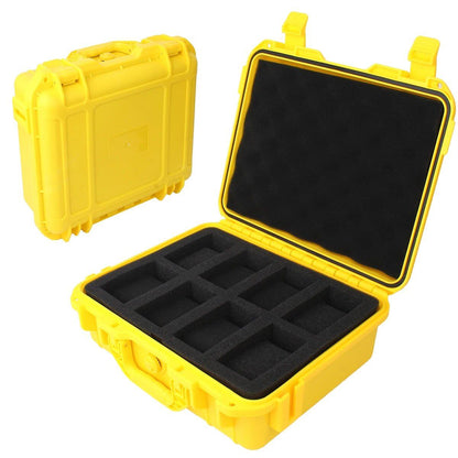 8-Grid Luxury Watch Case for Collections, Antique Watch Protection Box, Colorful Sponge Thick Moisture-Proof Case, Parallel Import
