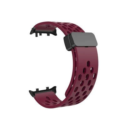 Huawei Watch D2 Magnetic Sports Strap, Breathable Silicone Watch Band, Replacement Bracelet, Compatible with Huawei Health Watch D2, Band Color: 3; Band Width: 3.5mm, Parallel Import
