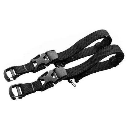 1/2-Piece Outdoor Gear Binding Tie Backpack Hanger Luggage Strap for Tents and Camping, Durable Snap-On Outdoor Gadget, Parallel Import