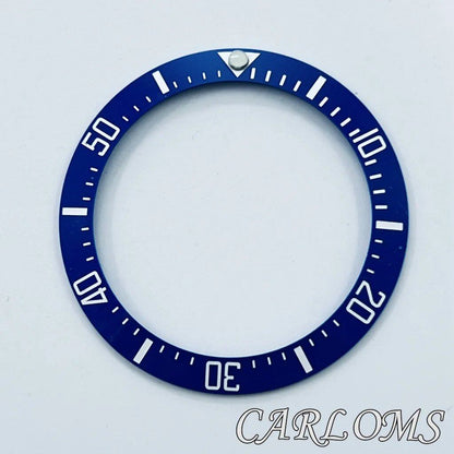 Top 40mm Black, Blue, Green SEA Sterile Bezel with Ceramic Bezel Insert for 44mm Men's Watches, Replacement Accessory, Watch Bezel, Parallel Import