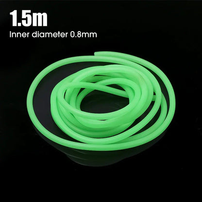0.8/1/1.5/2mm Luminous Fishing Hose, Silicone Anti-Rig Tube, Rig Sleeve, Deep Sea Fishing, Pesca, Iscus, Fish Tackle Tool, Parallel Import