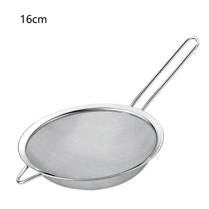 Set of 1, 3, or 4 Stainless Steel Wire Extra-Fine Mesh Oil Strainer, Flour Sifter, Flower Sieve, Pastry &amp; Baking Tools, Kitchen Accessories, Parallel Import
