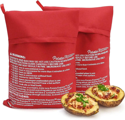 Microwave Potato Cooker, 1/2 Potato Bag, Baked Sweet Potatoes, Easy and Time-Saving, Kitchen Supplies, Parallel Import