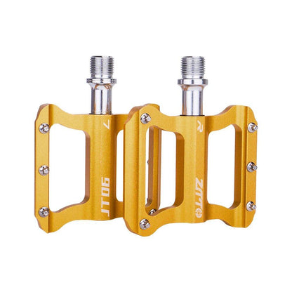 ZTTO Ultra-Lightweight Flat Pedals for Road Bikes, Aluminum Alloy, Bearings, Anti-Slip, Folding Pedals, Cycling, JT06; Ships from: Parallel Import