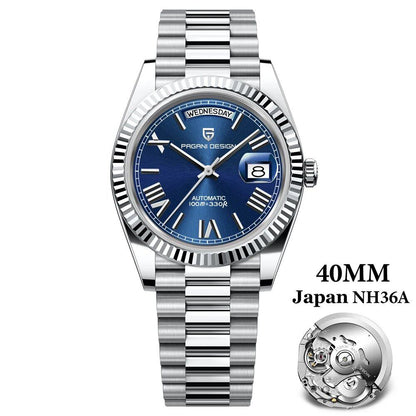 Pagani Design New Luxury Rose Gold DD40 Automatic Men's Watch NH36A Mechanical Stainless Steel Waterproof; Ships from: Parallel Import