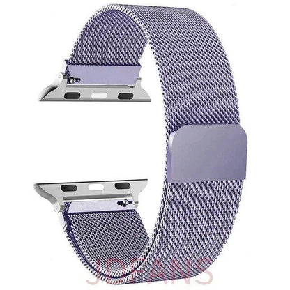 Milanese Loop Strap for Apple Watch, 44mm, 40mm, 45mm, 41mm, 42-38-44mm, Ultra 2, 49mm Metal Band, Compatible with iWatch Series 9, 8, 7, 6, SE, 5, 4, and 3, Band Color: mm, Parallel Import