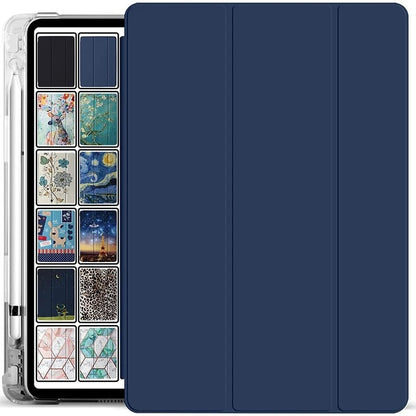 iPad Air 2 / Air 4 / Air 5 (10.9インチ) / iPad Pro 11インチ (M2 / M3 / M4 モデル) / iPad 10.2インチ (第9世代・第10世代) / iPad 9.7インチ (第5世代・第6世代) / iPad (第11世代) 対応 ケース A16チップ搭載モデル用 ペンシルホルダー付き  並行輸入品