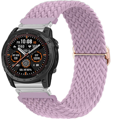 Nylon Loop Strap for Garmin Fenix 8/7/6 Pro/5 Plus, QuickFit Band, 22mm/26mm, Compatible with Garmin Smartwatches 3HR 945, Epix Gen 2, Band Color: mm, Parallel Import