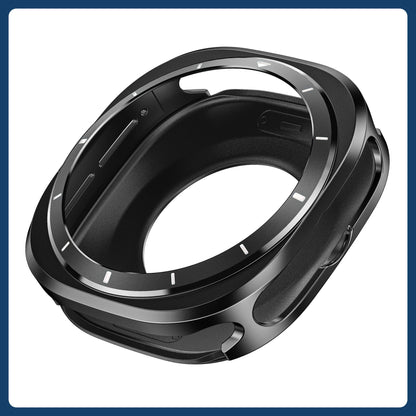 Metal Case Protective Cover Bumper Accessory for Samsung Galaxy Watch 7 Ultra 47mm (No Screen Protector) Color: ; Dial Diameter: Galaxy 7 Ultra 47mm; Ships from: Parallel Import