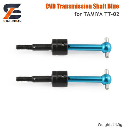 1/10 Scale RC Toy Car Tamiya TT-02/TT02 Swing Arm Shock Absorber, Steering Device, Bumper Sponge Upgrade Parts, Metal &amp; Carbon Fiber, Parallel Import