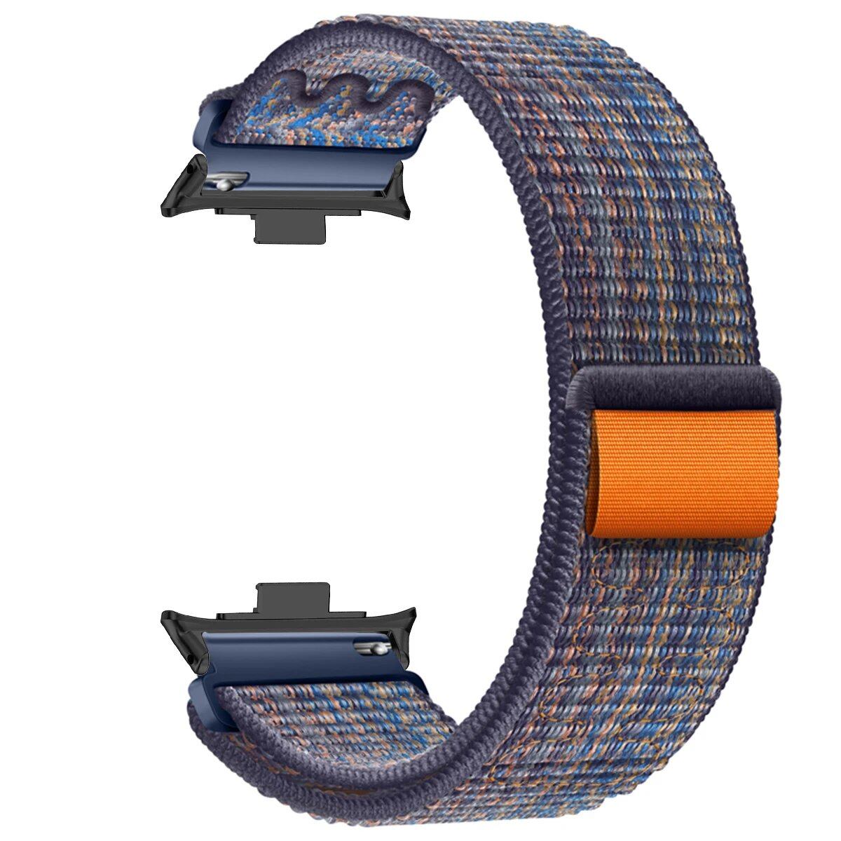 Breathable Nylon Loop Replacement Wristband for Xiaomi Redmi Watch 4/5, Mi Band 9/8 Pro, Sports Smartwatch Strap, Band Color: Parallel Import