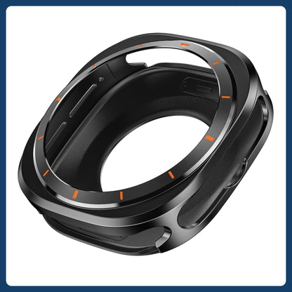 Metal Case Protective Cover Bumper Accessory for Samsung Galaxy Watch 7 Ultra 47mm (No Screen Protector) Color: ; Dial Diameter: Galaxy 7 Ultra 47mm; Ships from: Parallel Import