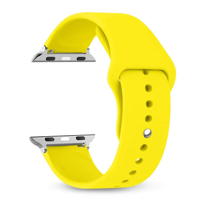 Silicone Sport Band for Apple Watch, 45mm, 44mm, 42mm, 49mm, 40mm, and 41mm, Compatible with iWatch Series 9/8/7/6/5/4/3/SE/Ultra 2, Band Color: mm; Ships from: Parallel Import
