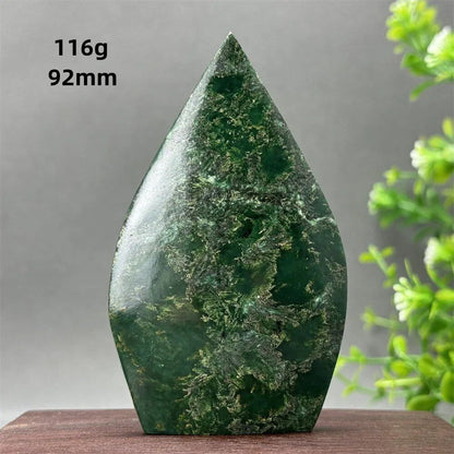 天然エメラルド フリーシェイプ トーチ研磨 工芸品 レイキヒーリング 瞑想 ウィッチクラフト サクリファイス エネルギー ホーム 風水 デコレーション カラー 並行輸入品