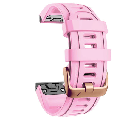 20mm Silicone QuickFit Replacement Watch Band for Garmin Fenix 6S/6S Pro/5S Plus/7S and Instinct 2S (Band Color: Parallel Import)