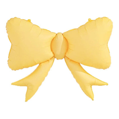 1/3-Piece Matte Bow Balloons with Ribbon, Large Butterfly Balloons for Kids' Birthday Party Decorations, Photo Props, and Anniversary Event Decorations (Parallel Import)