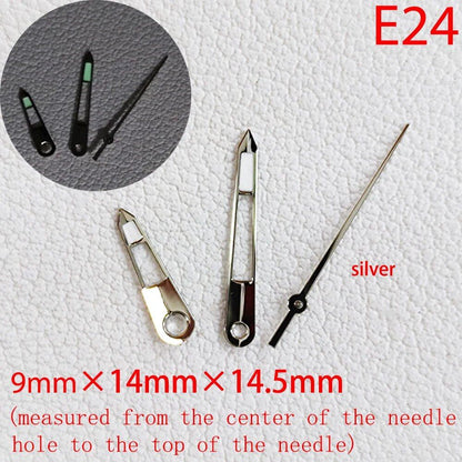 ETA Series Watch Accessories, Green &amp; Blue Super Luminous Hands for ETA 2824, 2892, 2836, and 2834, Parallel Import
