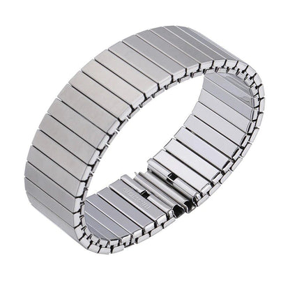 Stainless Steel Expandable Wristband for Huawei Watch GT2/GT3 (Sizes: 14/16/18/20mm, 22mm) - Parallel Import