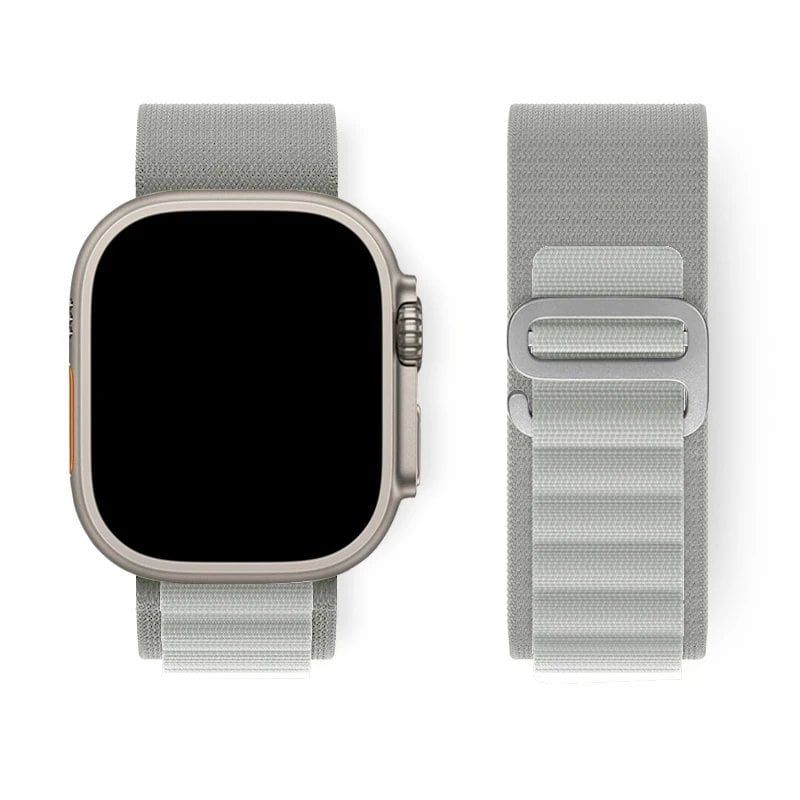 Apple Watch Ultra用アルパインループストラップ 49mm 45mm 46mm 44mm 41mm 42mm 40mm対応 ナイロンブレスレット シリーズ10/9/8/7/SE/6/5/4/3対応 サイズ： 並行輸入品