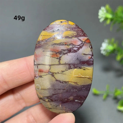 Natural Power Stone, Egg Yolk Stone, Hand Pray, Feng Shui Energy, Home Decor, Gift, Magic, Meditation, Spiritual, Prayer, Chakra Healing, Color: Parallel Import