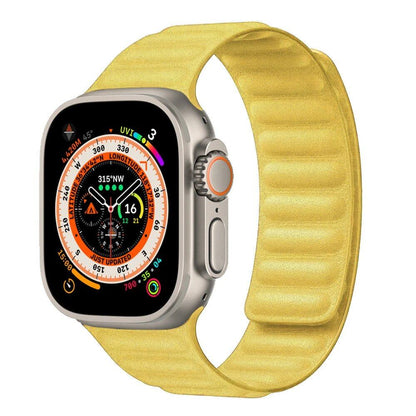 FineWoven Strap for Apple Watch - Ultra 2/Series 9/8/7/SE Compatible Magnetic Loop Band (49mm/45mm/44mm/41mm/40mm) Band Color: mm; Ships from: Parallel Import