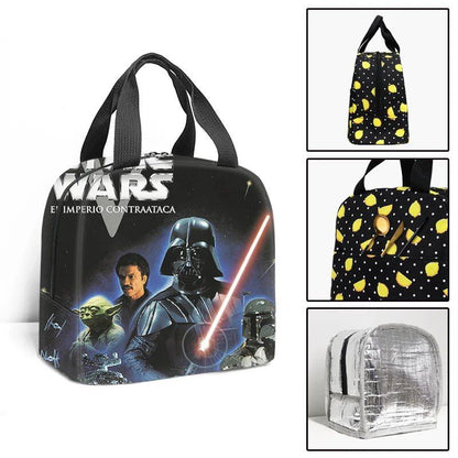 スター・ウォーズ キッズ 保冷ランチバッグ 保温トート 子供用ピクニックバッグ お弁当袋 旅行用ランチバッグ カラー：0 並行輸入品