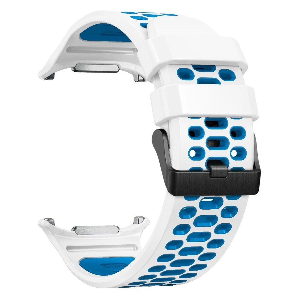 Two-Tone Sport Silicone Band for Samsung Galaxy Watch Ultra, 47mm, Breathable Bracelet, Replacement Watch Band, Band Color: ; Band Width: Galaxy Watch Ultra, Parallel Import