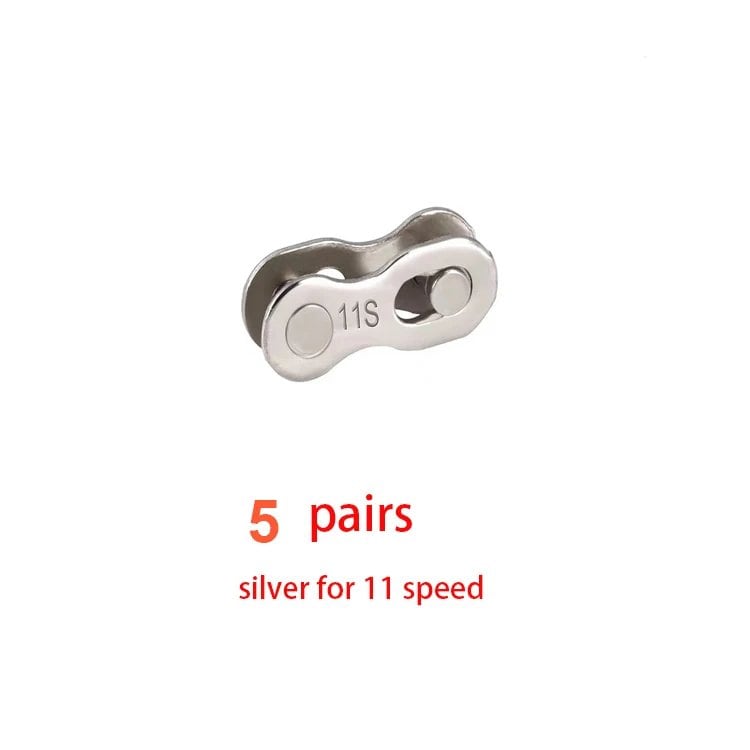 Universal Bicycle Chain Connector for 1/6/7/8/9/10/11 Speed Mountain/Road Bikes, Quick Link, Chain Master, Cycling Parts, Color: Parallel Import