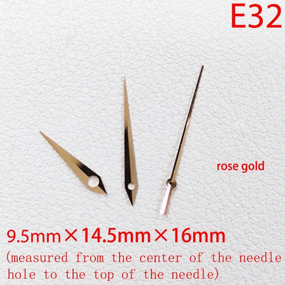 ETA Series Watch Accessories, Green &amp; Blue Super Luminous Hands for ETA 2824, 2892, 2836, and 2834, Parallel Import