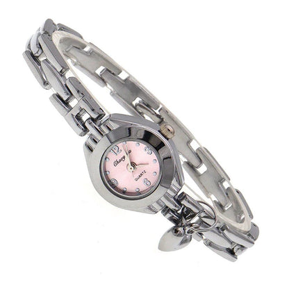 Cute, simple, and elegant small women's watch. Luxury brand gold quartz watch for women. Color: 136. Parallel import.