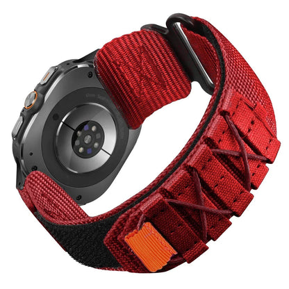 Non-Gap Nylon Strap, Quick Fit Band, Sport Bracelet for Samsung Galaxy Watch 7 Ultra (47mm) - Size: ; Band Width: Galaxy Watch 7 Ultra; Parallel Import