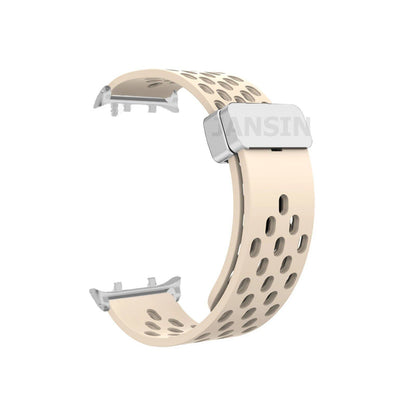 Huawei Watch D2 Magnetic Sports Strap, Breathable Silicone Watch Band, Replacement Bracelet, Compatible with Huawei Health Watch D2, Band Color: 3; Band Width: 3.5mm, Parallel Import
