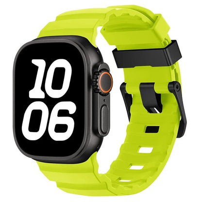 アップルウォッチUltra 10 9 8 7 6 5 SE用 高級ソフトシリコンバンド トレイルストラップ 46mm 45mm 49mm 44mm対応 リストバンド アクセサリー バンドカラー：mm 並行輸入品