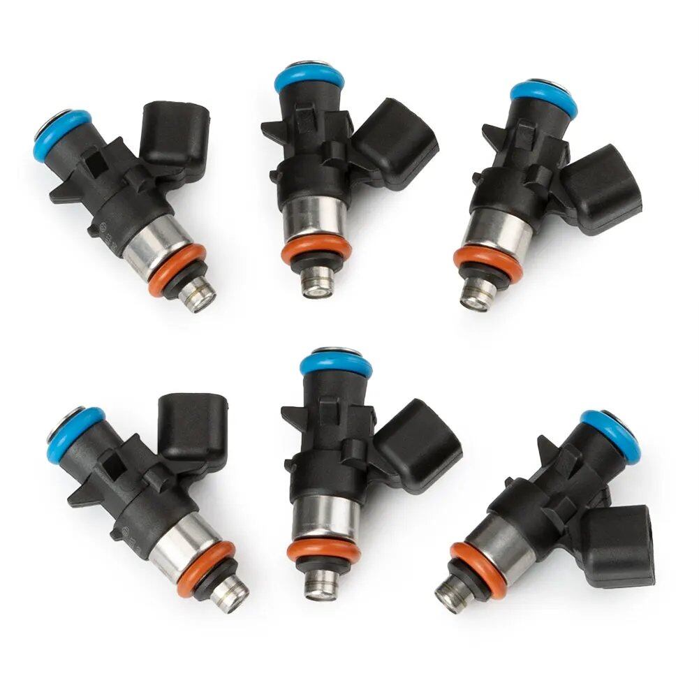 1/6-Piece Fuel Injector Nozzle 0280158233 FJ1147 Compatible with Chrysler Town &amp; Country, RAM 1500 &amp; 2500, and Jeep Grand Caravan (Part Numbers 5184085AD and 5184085AC) (Imported)